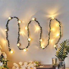 Rose Flower Vine String Lights