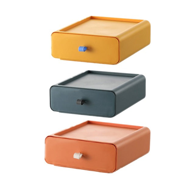 Stackable Rounded Desk Drawer Organizer