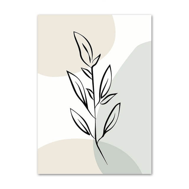 Matisse Sage Green Canvas Posters