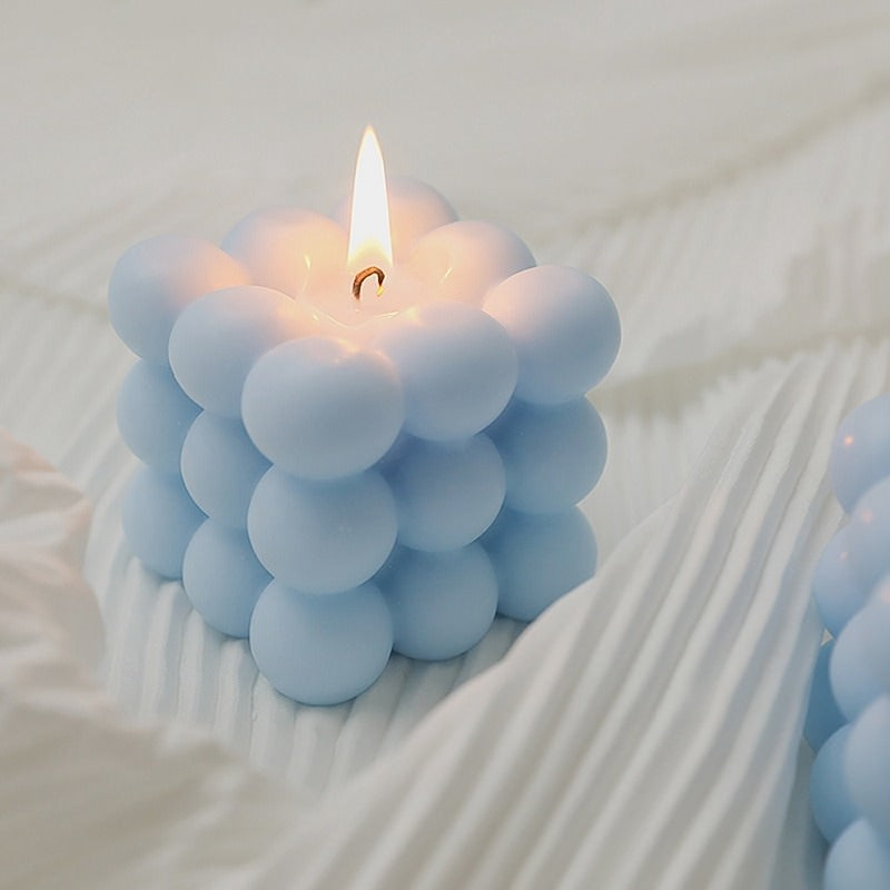 Bubble Cube Scented Candle