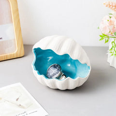 Seashell Ceramic Jewelry Tray