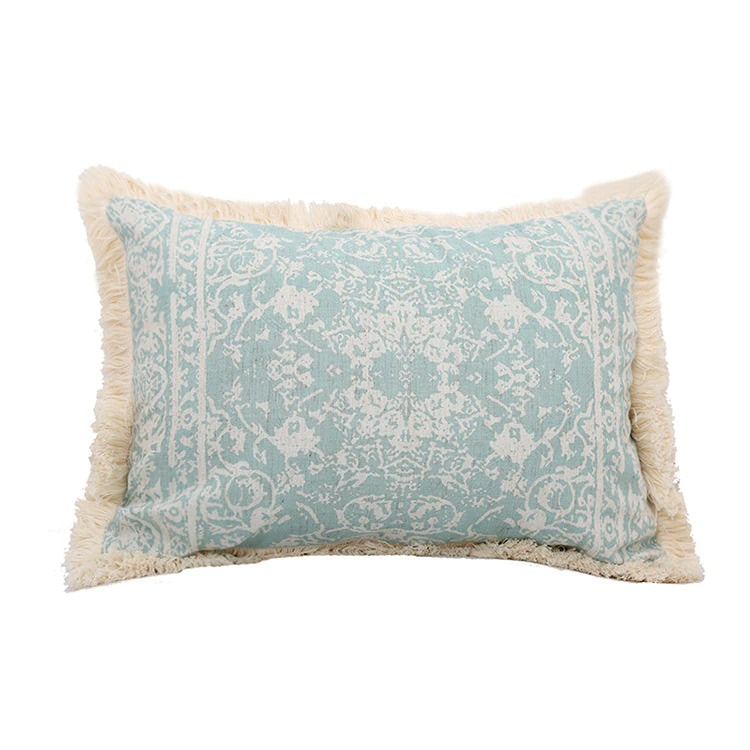 Shabby Chic Dusty Green Cushion Cover