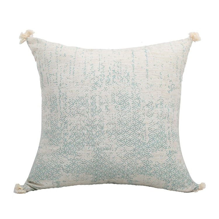 Shabby Chic Dusty Green Cushion Cover