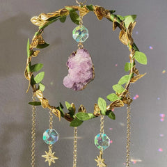 Magic Crystal Amethyst Suncatcher