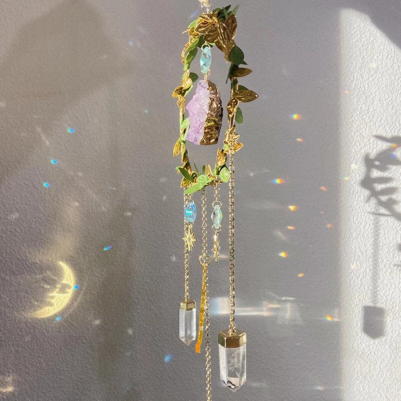 Magic Crystal Amethyst Suncatcher