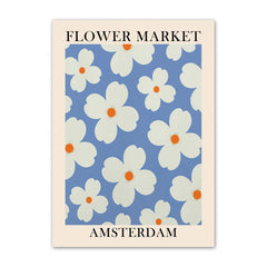 Flower Market Canvas Posters