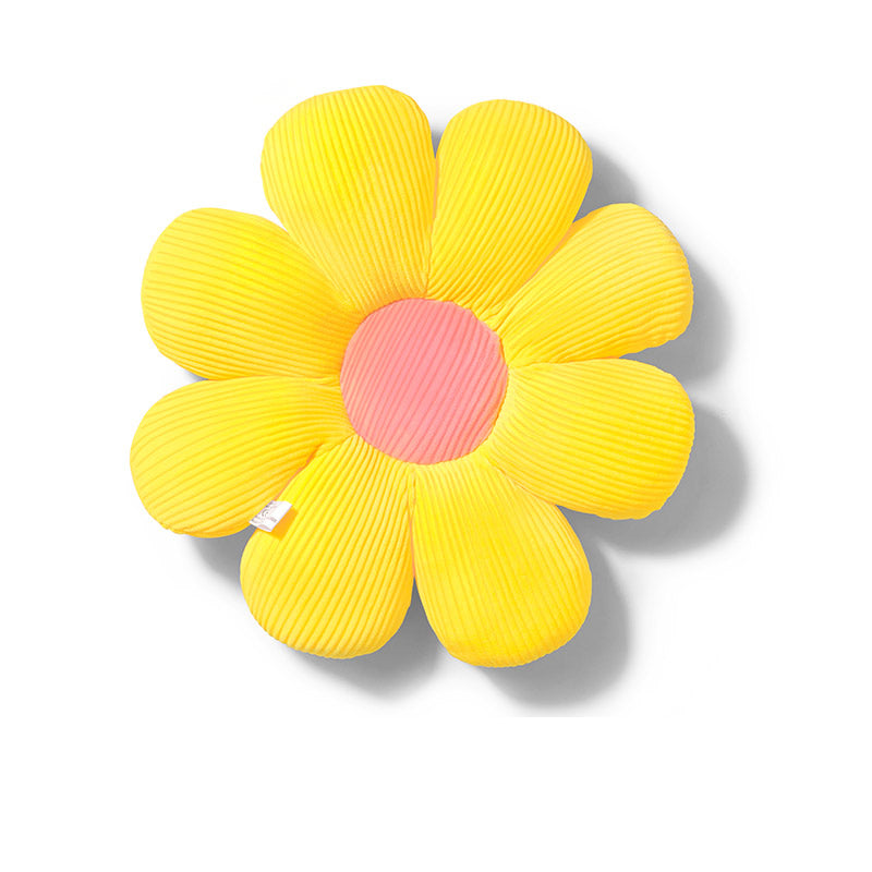 Daisy Flower Decorative Pillow