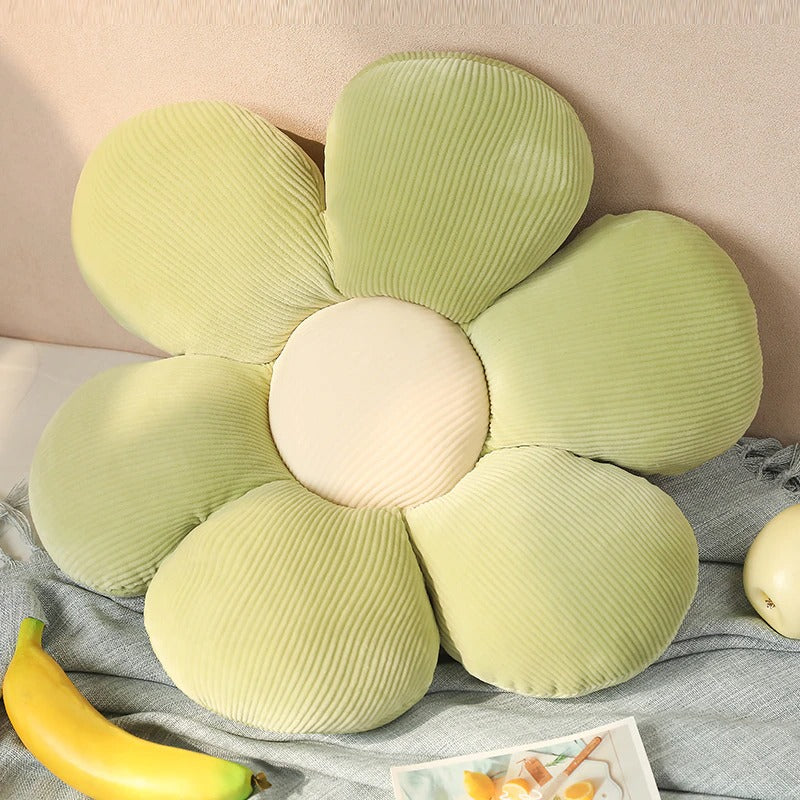 Pastel Flower Throw Pillow