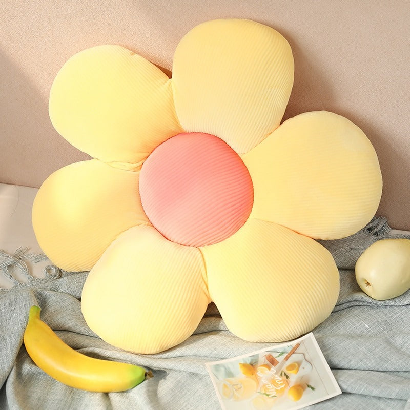 Pastel Flower Throw Pillow