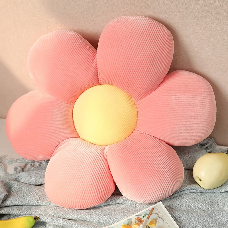 Pastel Flower Throw Pillow