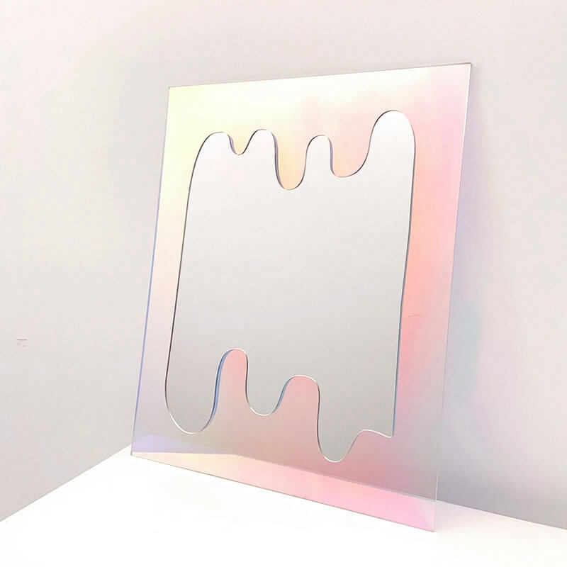 Specular Acrylic Blob Shaped Mirror