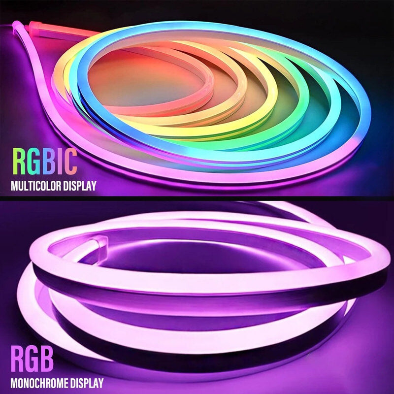 Squiggle Neon Rope LED Lights