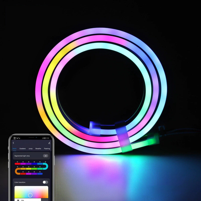 Squiggle Neon Rope LED Lights