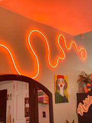 Squiggle Neon Rope LED Lights