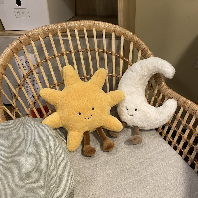 Sun & Moon Happy Plush Cushions