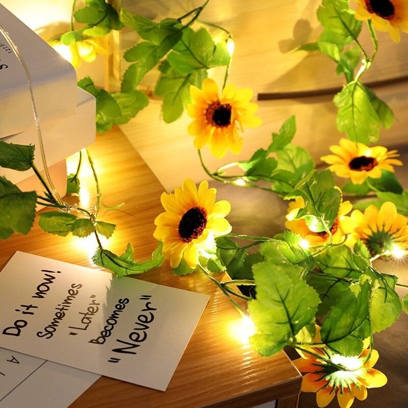 Sunflower Fairy String Lights