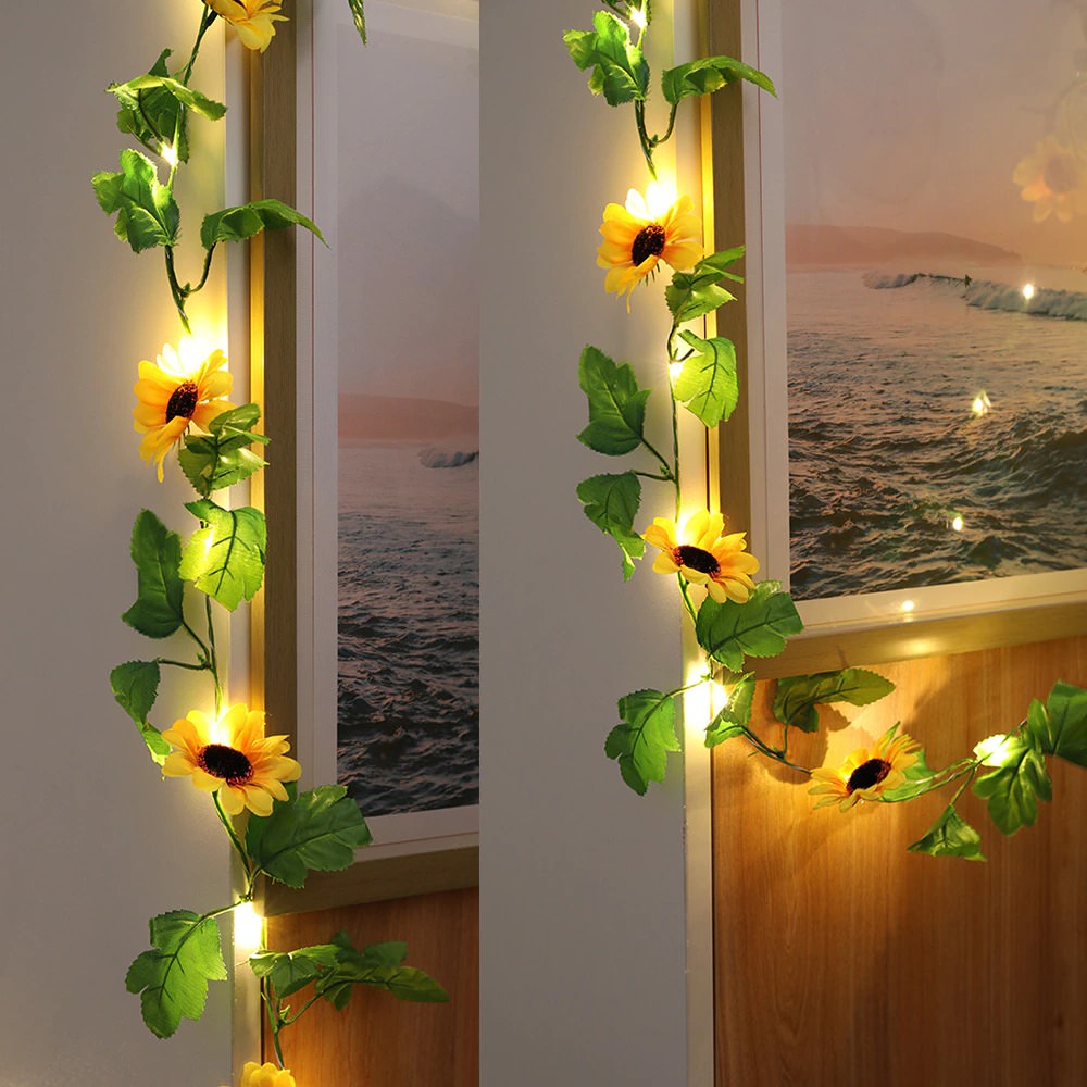 Sunflower Fairy String Lights