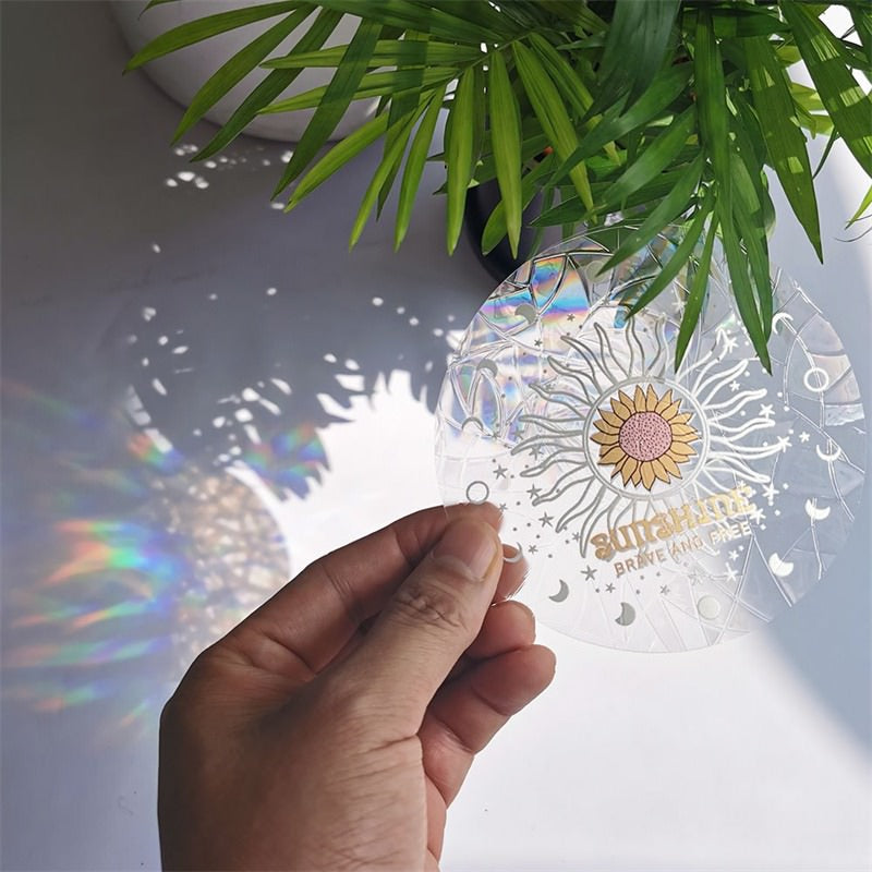 Sunshine Sun Catcher Stickers