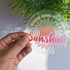 Sunshine Sun Catcher Stickers