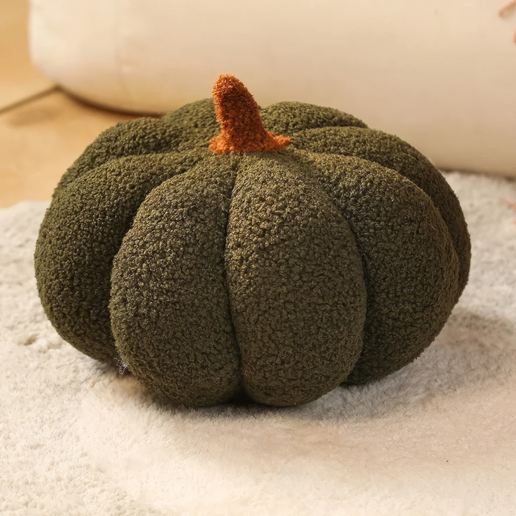 Terry Pumpkin Plush Pillow