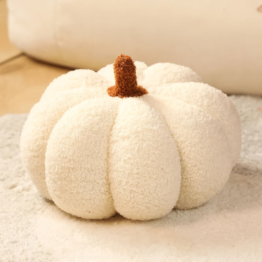 Terry Pumpkin Plush Pillow