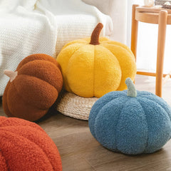 Terry Pumpkin Plush Pillow