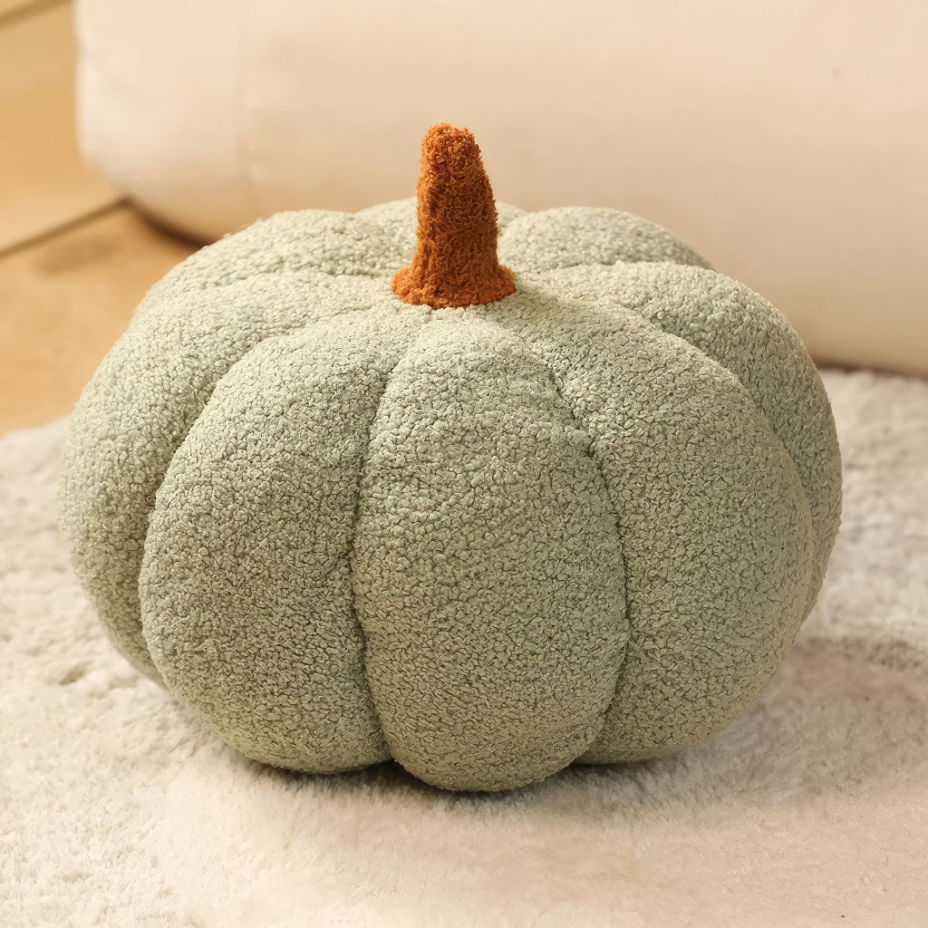 Terry Pumpkin Plush Pillow