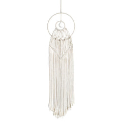 Tiny Moon Macrame Dreamcatcher