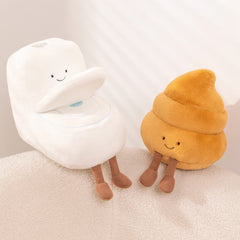 Happy Toilet Plush Toy