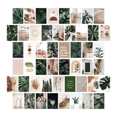 Tropical Boho Wall Collage Cards