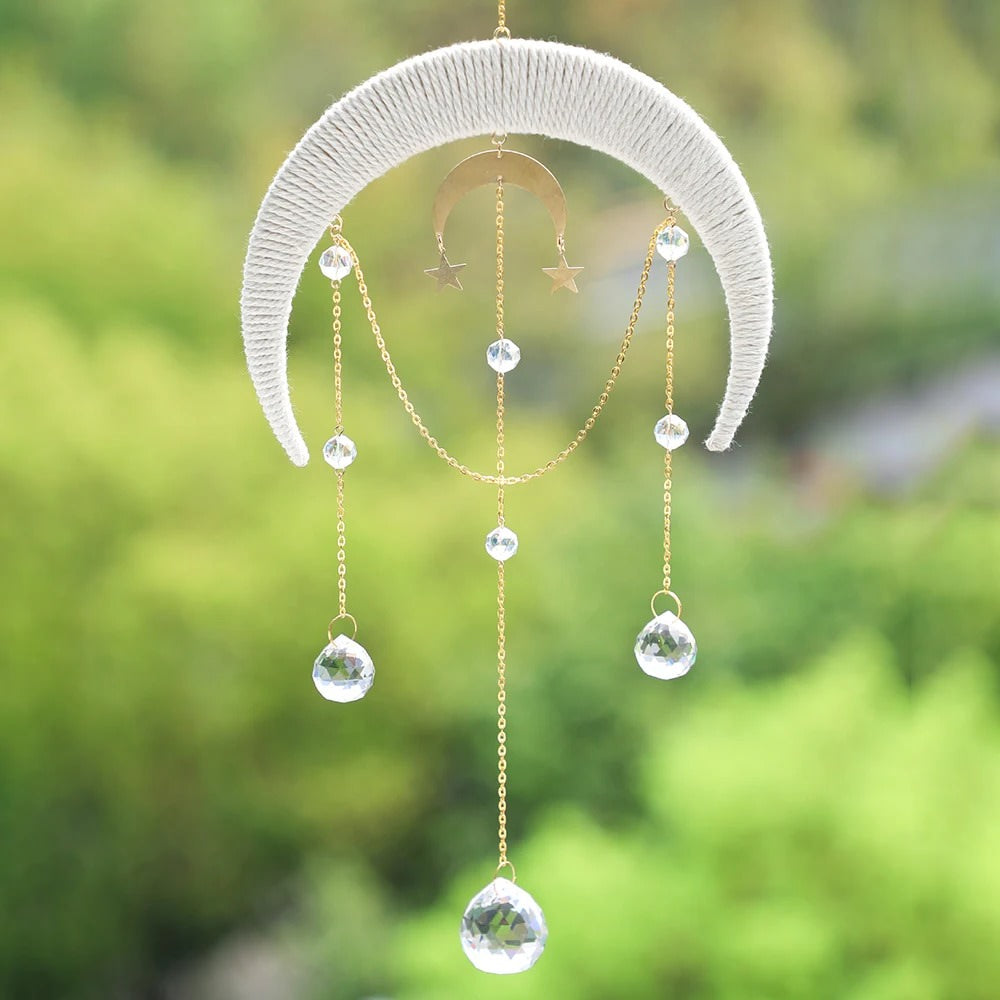 Twine Moon Suncatcher