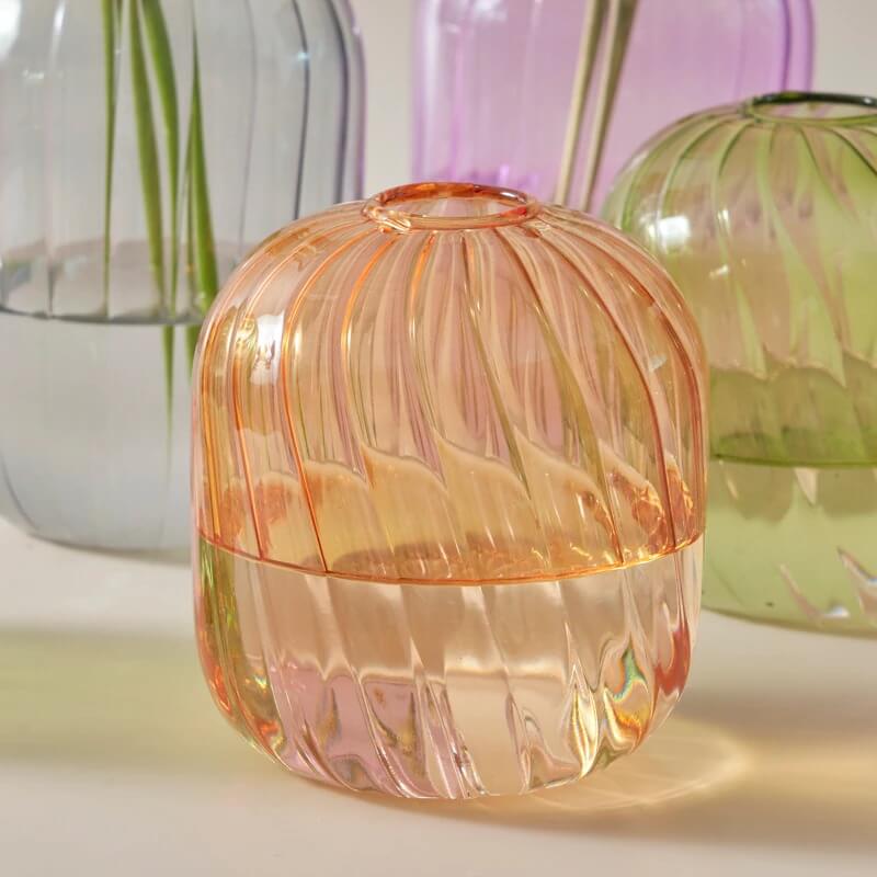 Vintage Glas Mini Vase