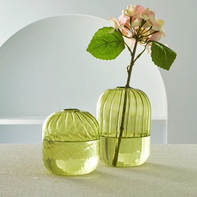 Vintage Glas Mini Vase