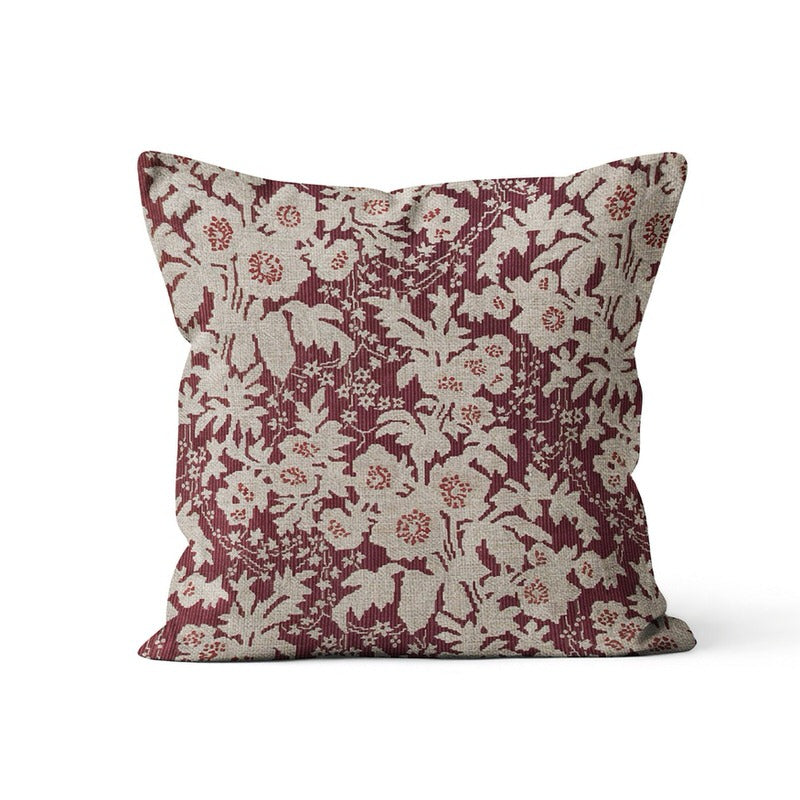 Retro Floral Print Cushion Covers