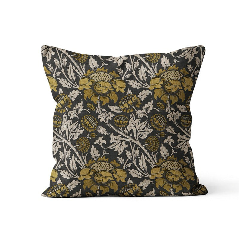 Retro Floral Print Cushion Covers