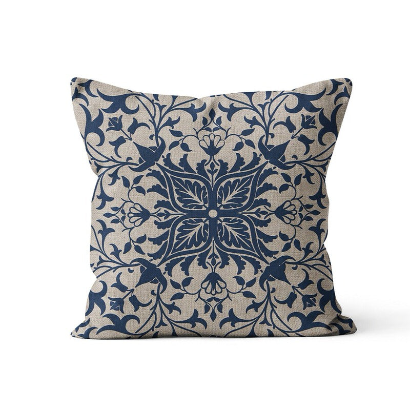 Retro Floral Print Cushion Covers
