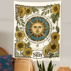 Wind Rose Sun Tapestry