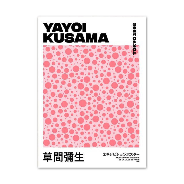 Japanese Pink Selection Canvas Posters