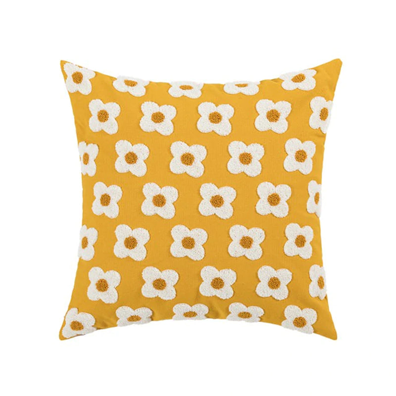 Floral Daisy Cushion Cover